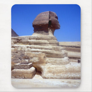 sphinx head mouse pad