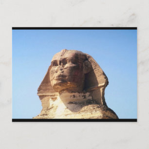 Sphinx Head Postcard