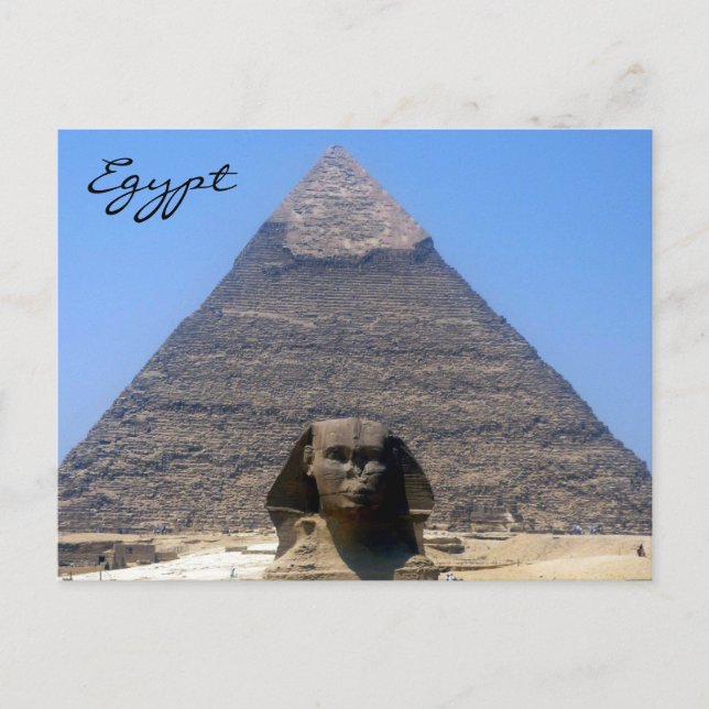 sphinx khafre postcard (Front)