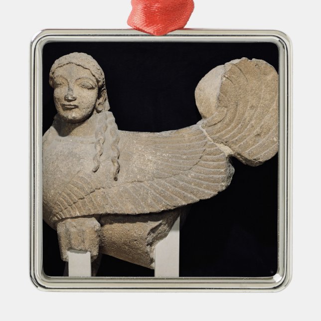 Sphinx Metal Tree Decoration (Front)