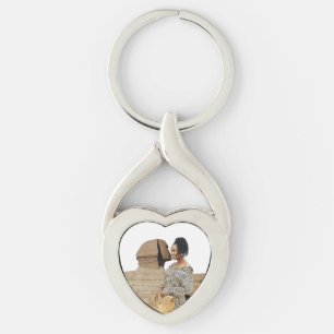 Sphinx mouth Kiss Funny Photo Humour Pyramids Key Ring