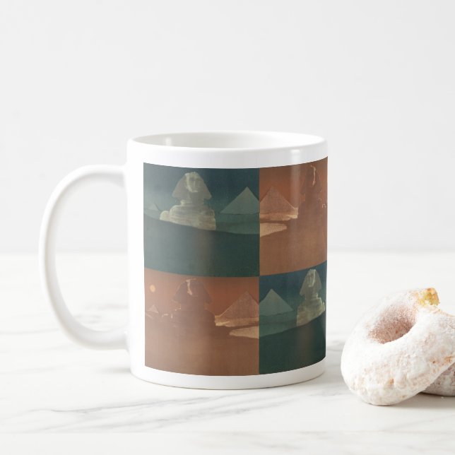 Sphinx mug (With Donut)