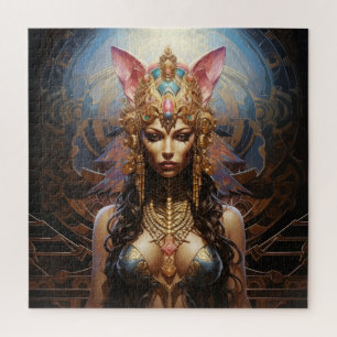 Sphinx Woman Jigsaw Puzzle