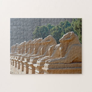 Sphinxes in Karnak Temple - Egypt Jigsaw Puzzle