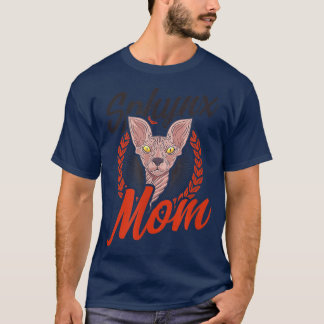 Sphyn Mum Design Sphyn Cat T-Shirt