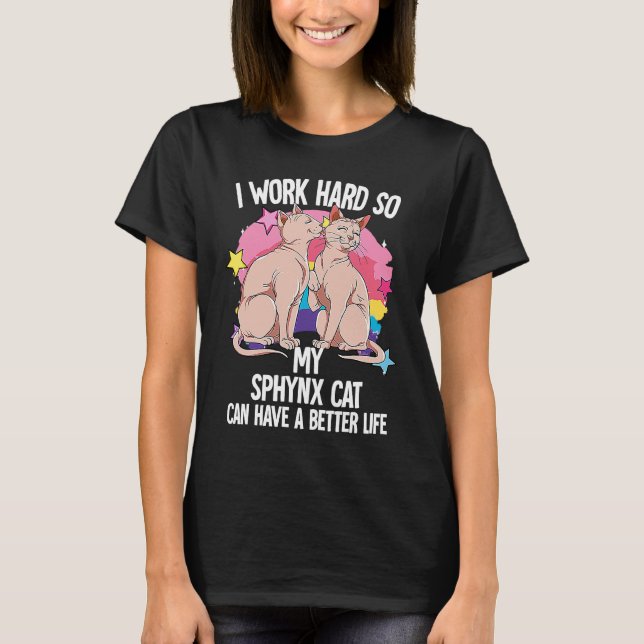 Sphynx Cat  3 T-Shirt (Front)