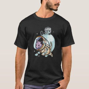 Sphynx Cat Astronaut Space Galaxy Cats Owner T-Shirt