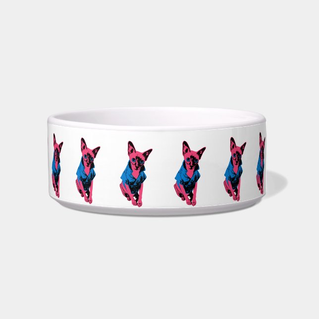 Sphynx Cat Bowl (Right)