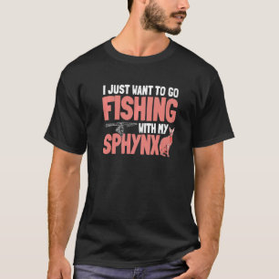 Sphynx Cat Breeder Hairless Animal Pet Owner Fish T-Shirt