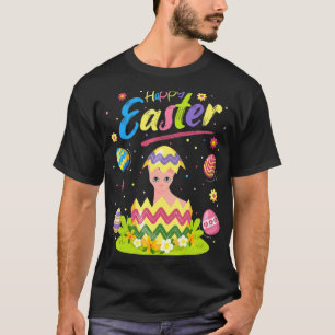 Sphynx Cat   Easter Egg Sphynx Cat Happy Easter T-Shirt