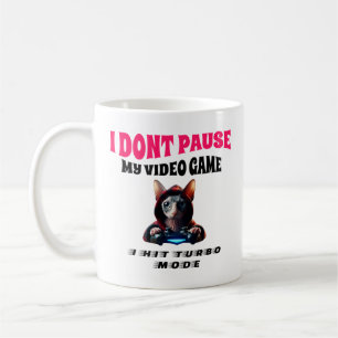 Sphynx Cat Gamer Funny Coffee Mug