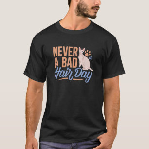 Sphynx Cat Hair Day Hairless Cats Mum Dad T-Shirt