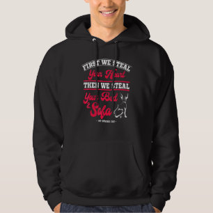 Sphynx Cat Hairless Steal Heart Bed Sofa Owner Bre Hoodie