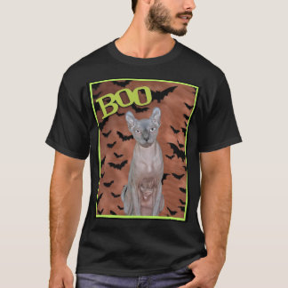 Sphynx Cat Halloween T-Shirt
