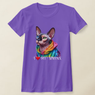 Sphynx Cat Love T-Shirt