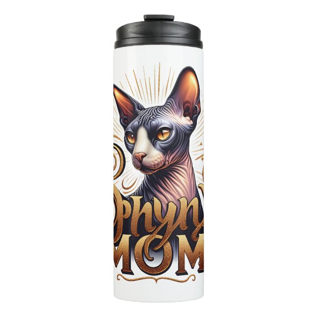Sphynx Cat Mum Mother's Day Travel Mug Tumbler (Front)