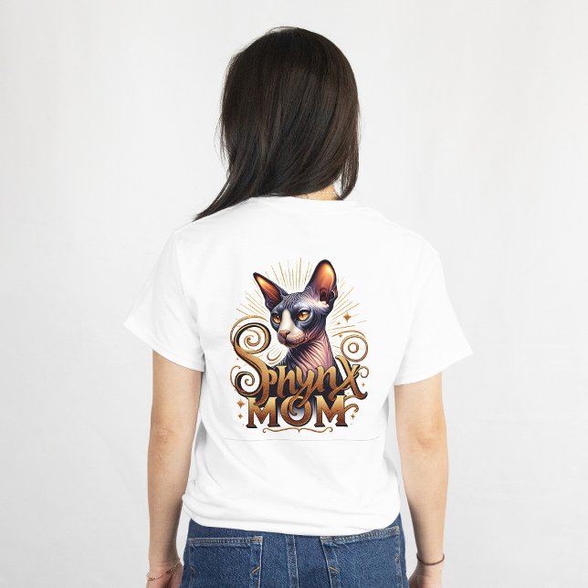 Sphynx Cat Mum  T-Shirt (Sphynx Cat Mom Womens tshirt)