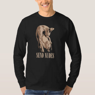Sphynx Cat Never A Bad Hair Day Sphynx Cat T-Shirt