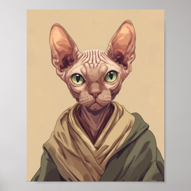 SPHYNX CAT Poster Posters (Front)