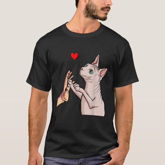 Sphynx Cat Sphinx Hairless Cat Owner Lovers  for M T-Shirt (Front)