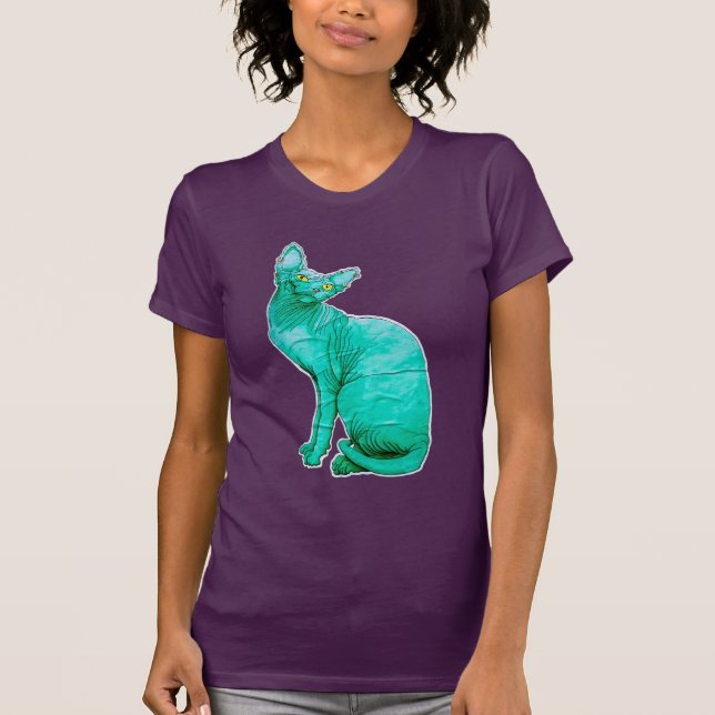 Sphynx Cat T-Shirt (Front)