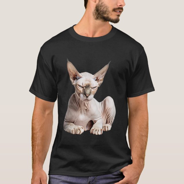 Sphynx Cat T-Shirt (Front)