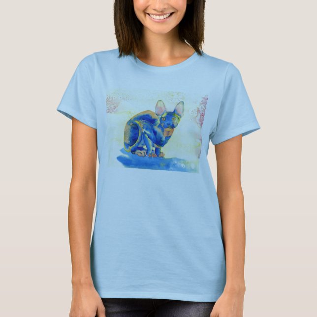 Sphynx Cat T-shirt (Front)