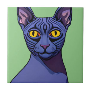Sphynx Cat Tile