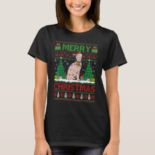 Sphynx Cat   Xmas Tree Ugly Santa Sphynx Cat Chris T-Shirt