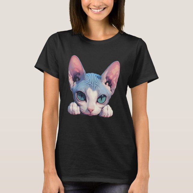 Sphynx Cats Sphynx Cat T-Shirt (Front)