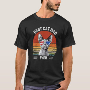 Sphynx Dad Cat Sphinx Hairless Cat Lovers Owner Sp T-Shirt