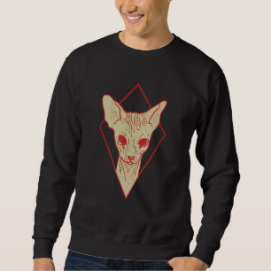 Sphynx Jewellery Sphynx Bath Sphynx Art Sphynx Kit Sweatshirt