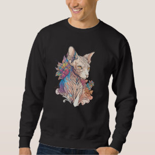 Sphynx Mom Cat Sphinx Hairless Cat Owner Sphynx Ca Sweatshirt