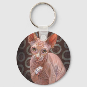 Sphynx Sphinx Cat Jack Key Ring