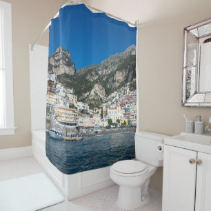 Spiaggia di Positano Marina Grande 2 Shower Curtain