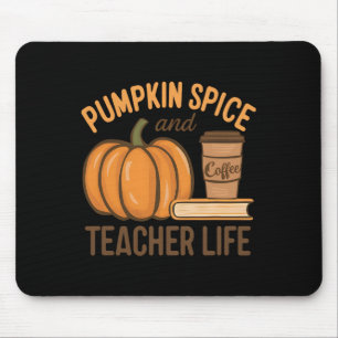 Spice And Teacher Life Halloween Teacher Mouse Pad