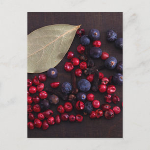 Spice Berries Postcard