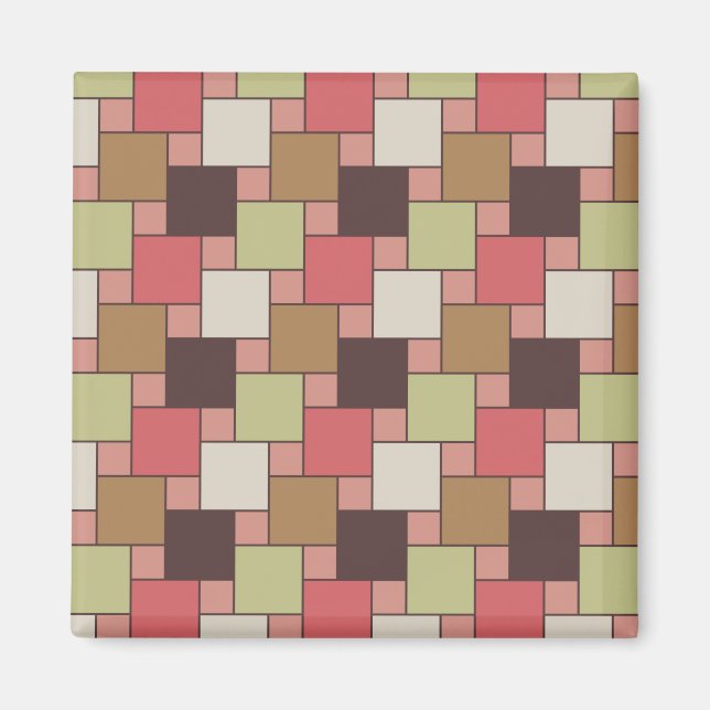 Spice Cabinet Geometric Magnet (Front)