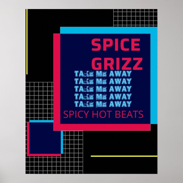 SPICE GRIZZ Grid View Poster (Front)