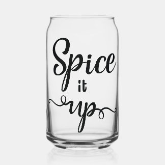 Spice it up can can glass