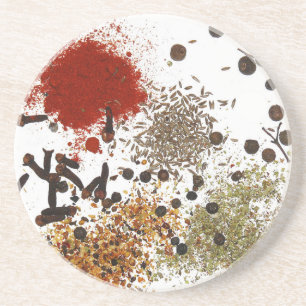 Spice of Life Sandstone Coaster