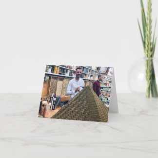 Spice Pyramid Thank You Card
