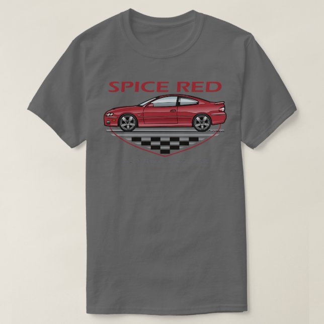 Spice Red T-Shirt (Design Front)