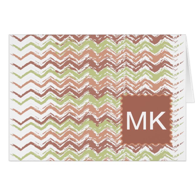 Spice Scribble Chevron ZigZag (Front Horizontal)