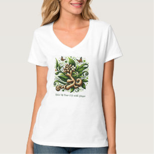 "Spice Up Your Life With Ginger" Herbal  T-Shirt