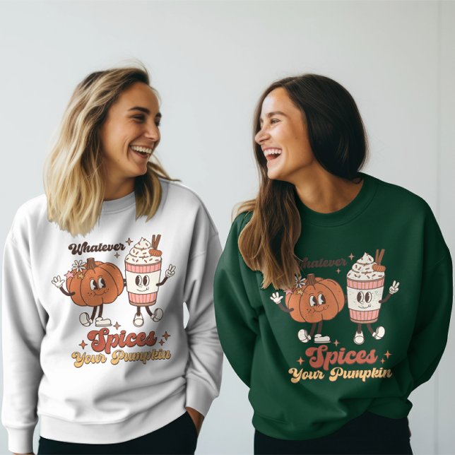 Spice Your Pumpkin, Fall Vibes Shirt, Thanksgiving Sweatshirt (Creator Uploaded)