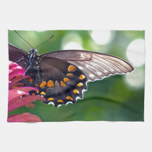 Spicebush Swallowtail Tea Towel