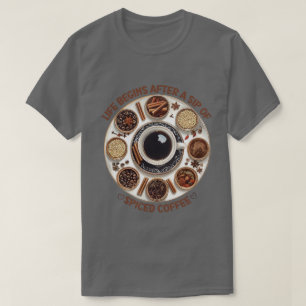 Spiced Coffee Bliss – Cosy & Cute T-Shirt