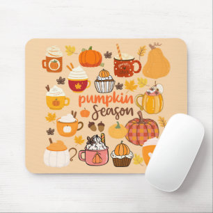 Spiced Pumpkin Season Mouse Pad