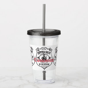 Spiced Rum Pirate Drink Thunder_Cove Acrylic Tumbler
